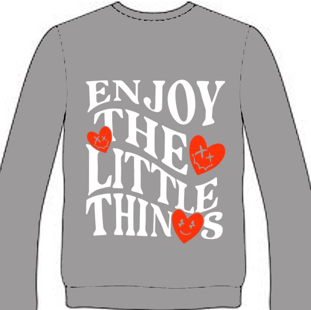 CREW NECK - ENJOY (DZTR-ENJOY - 1011)