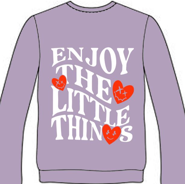 CREW NECK - ENJOY (DZTR-ENJOY - 1011)