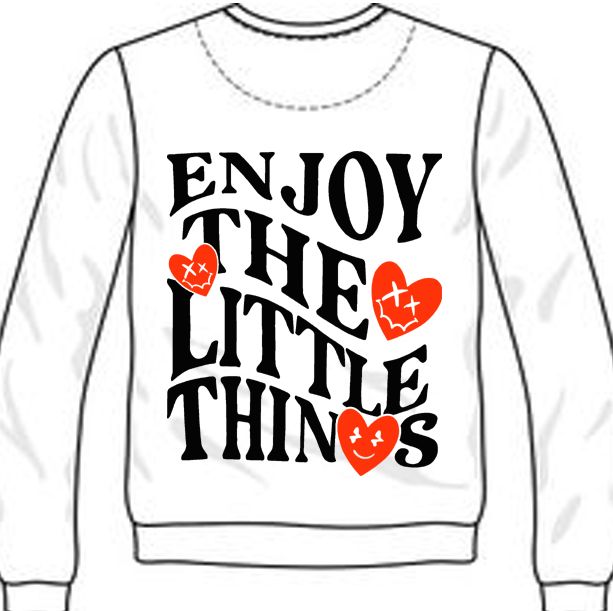 CREW NECK - ENJOY (DZTR-ENJOY - 1011)