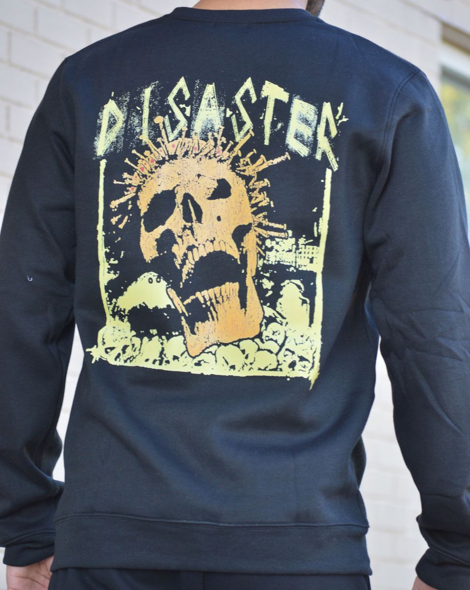 CREW NECK - DZTR SKULL (DZTR- DZTR SKULL - 1009)