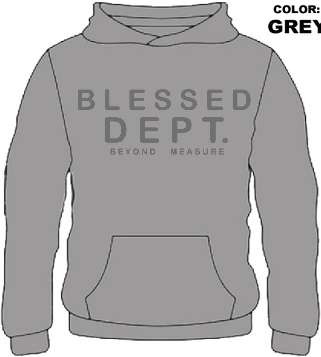 HOODIE - BLESSED GREY (HOODIE - BLESSED GREY)