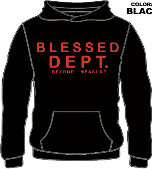 HOODIE - BLESSED RED (HOODIE - BLESSED RED)