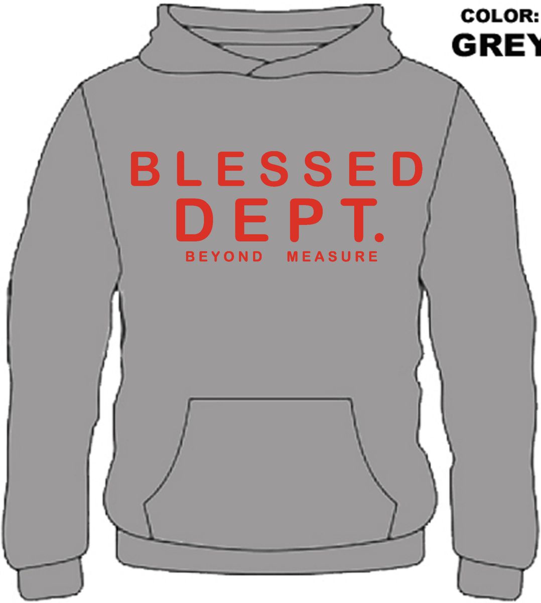 HOODIE - BLESSED RED (HOODIE - BLESSED RED)