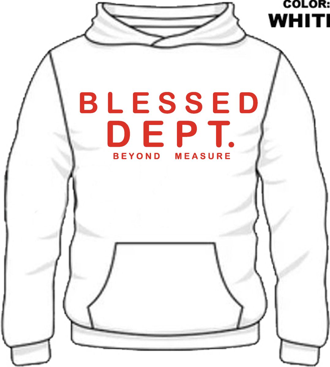 HOODIE - BLESSED RED (HOODIE - BLESSED RED)