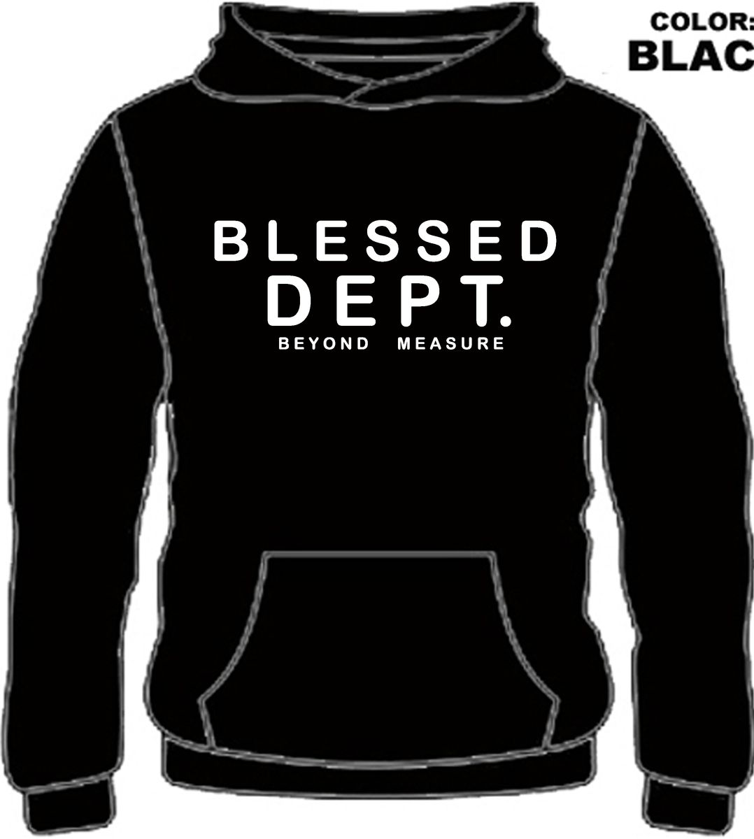 HOODIE - BLESSED WHT (HOODIE - BLESSED WHT)