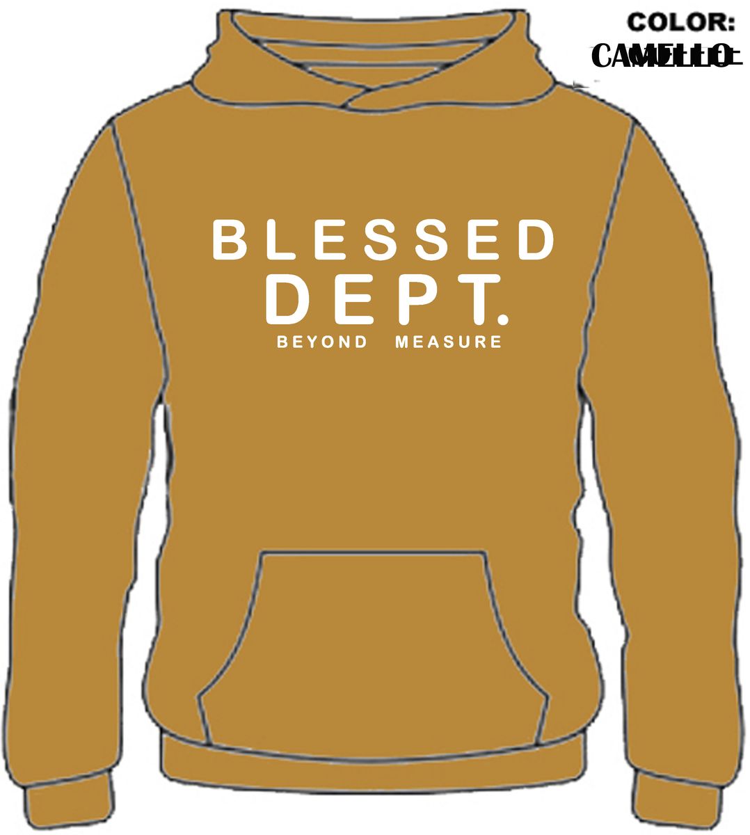 HOODIE - BLESSED WHT (HOODIE - BLESSED WHT)