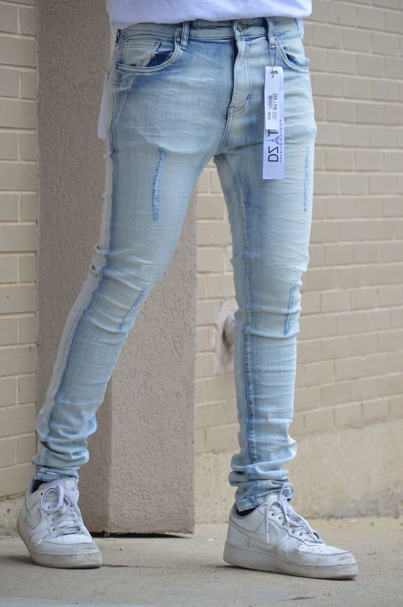 SUPER STRETCH DENIM - SLIM FIT - ICE CRUSH (DZTR-295)