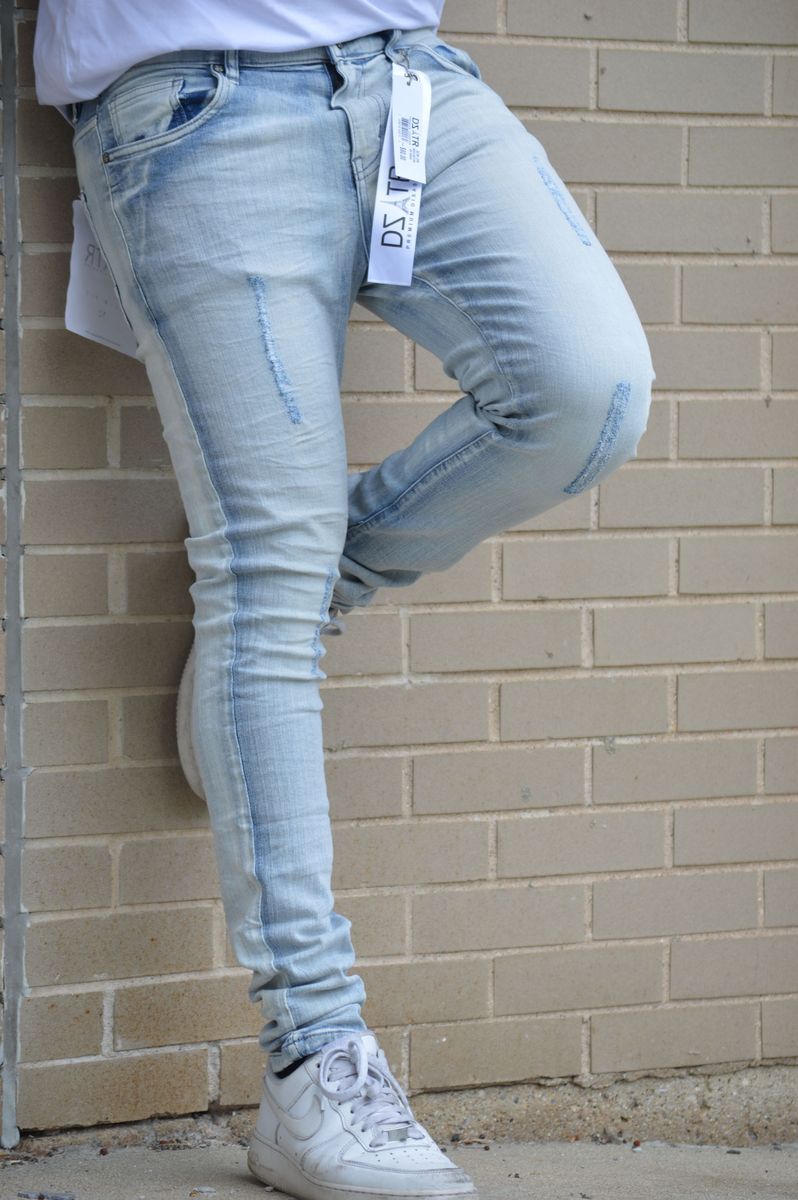 SUPER STRETCH DENIM - SLIM FIT - ICE CRUSH (DZTR-295)