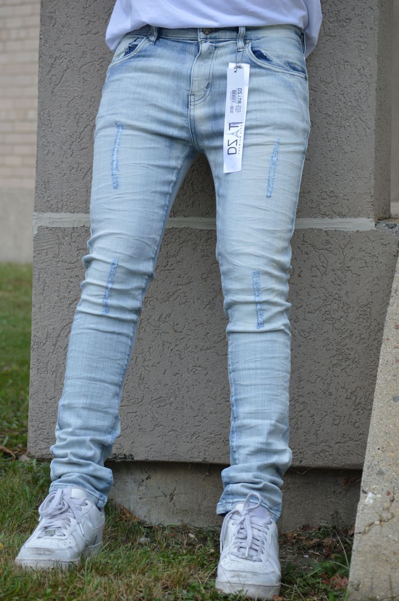 SUPER STRETCH DENIM - SLIM FIT - ICE CRUSH (DZTR-295)