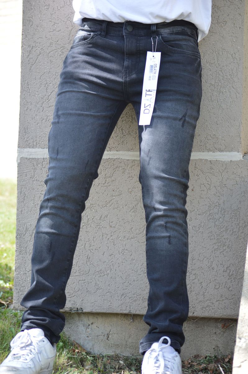 SUPER STRETCH DENIM - SLIM FIT - SUBTLE BLACK (DZTR-333)