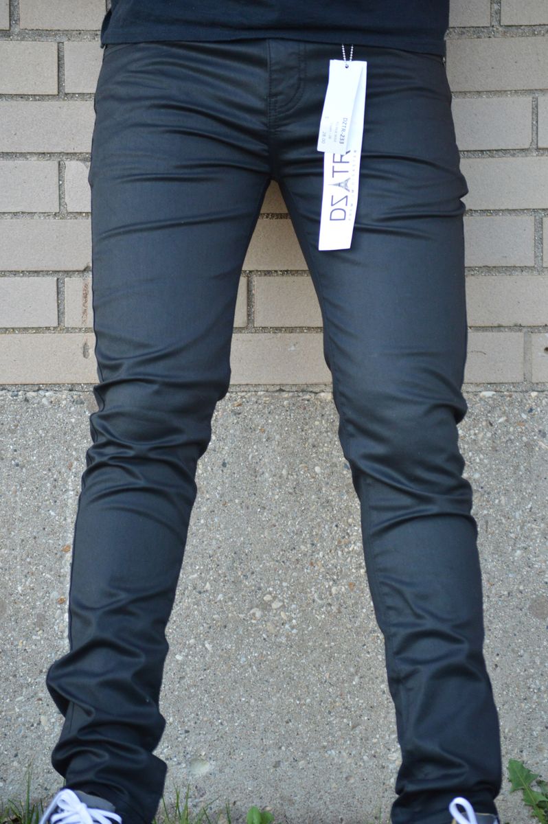 WAX BLACK STRETCH PANTS (DZTR 233)