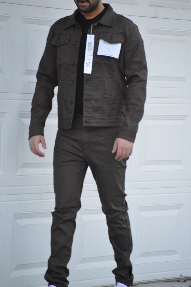 "WAX JACKET" - BROWN