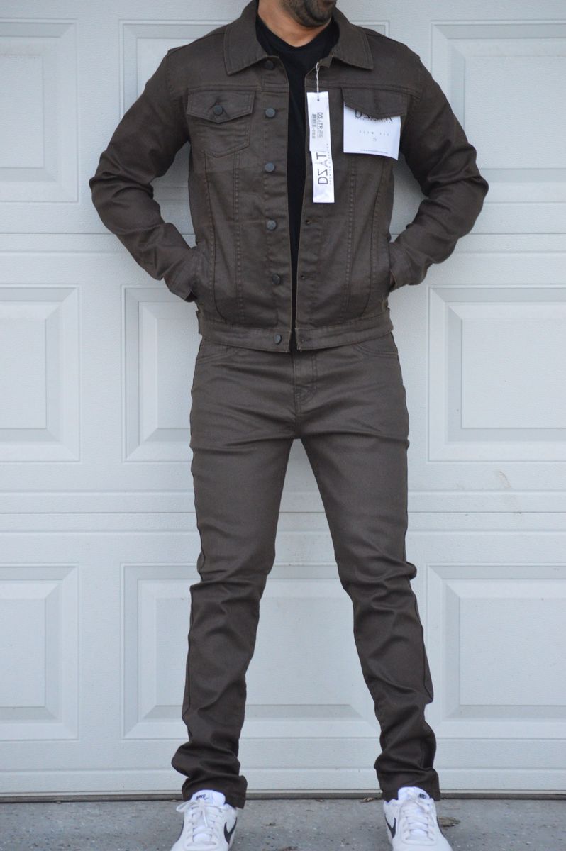 "WAX JACKET" - BROWN
