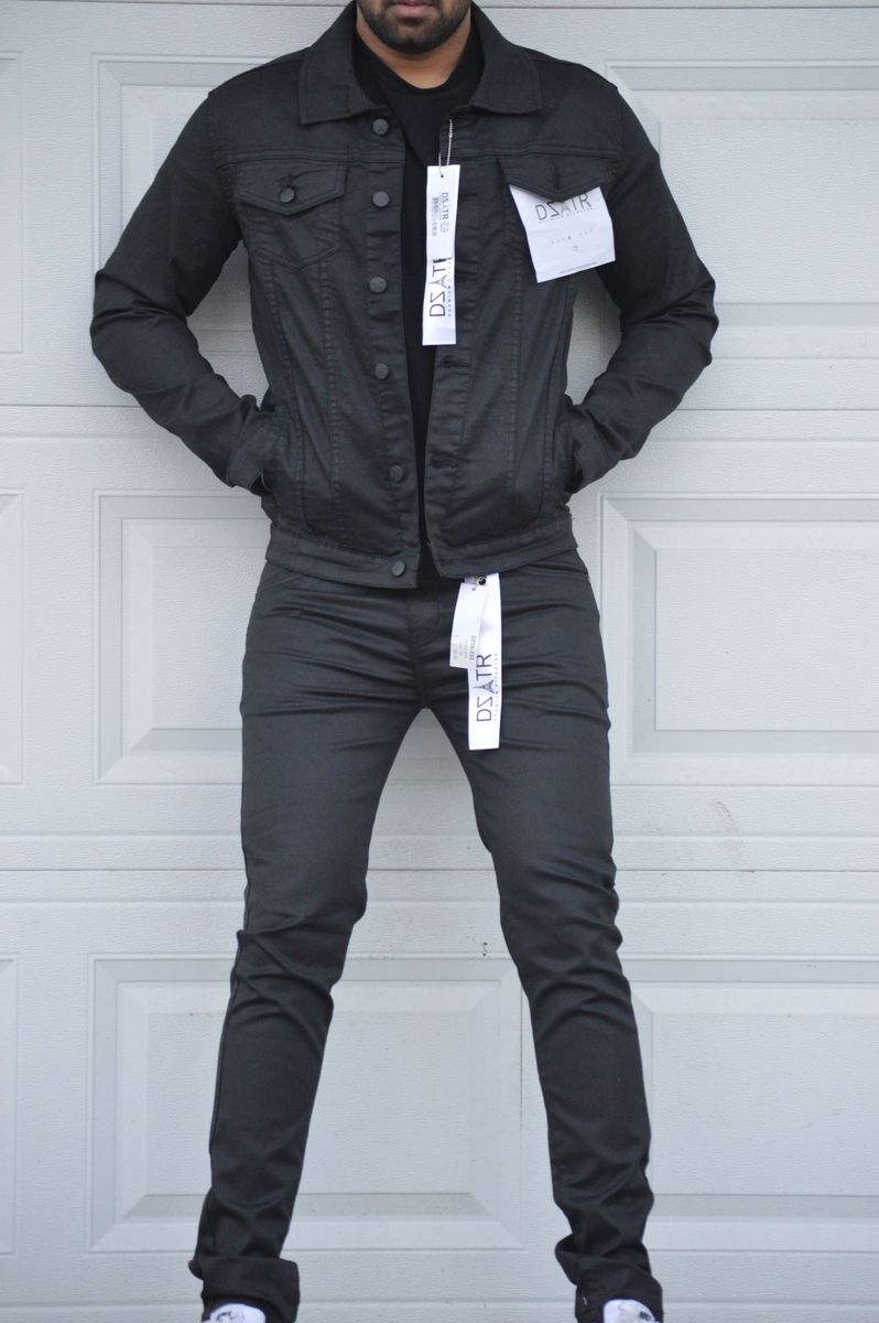 "WAX JACKET" - BLACK