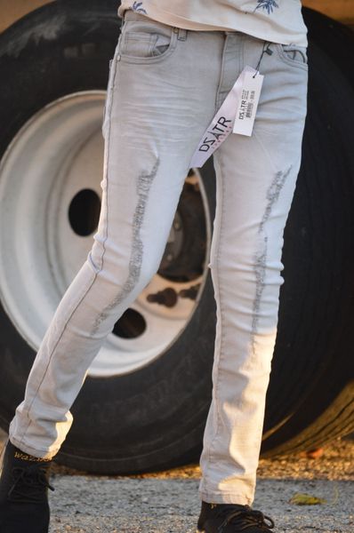 KIDS ULTRA STRETCH DENIM - BASIC GREY DZTR-K-018