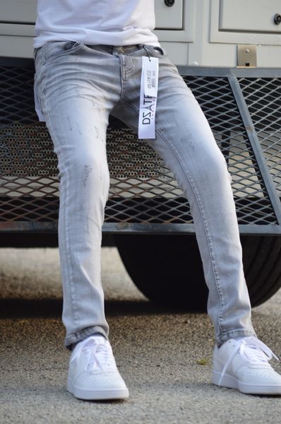KIDS ULTRA STRETCH DENIM - GREY (DZTR-K-019)
