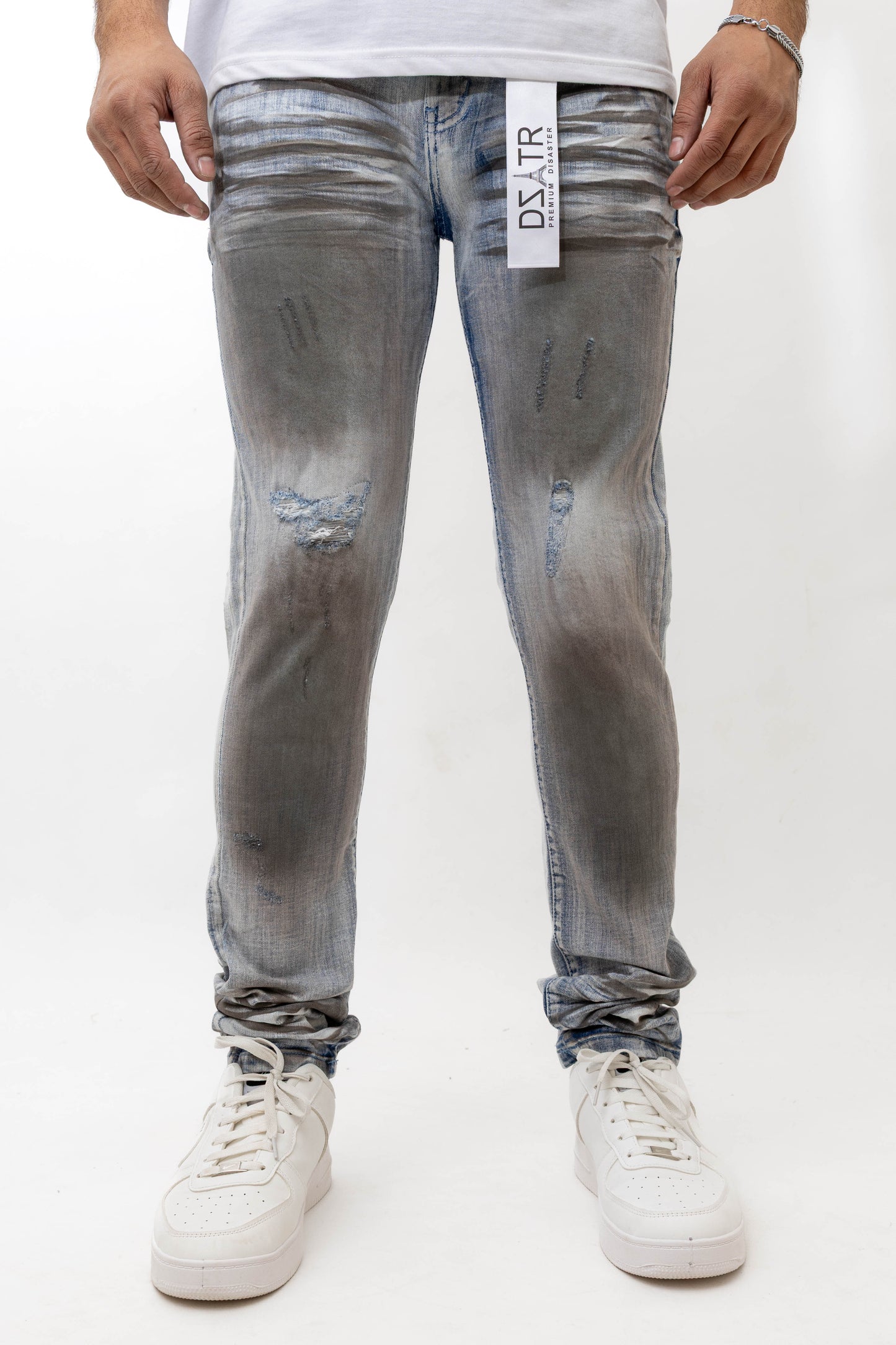 MENS CLASSIC ULTRA STRETCH DENIM -BLUE DIESEL DZTR -476