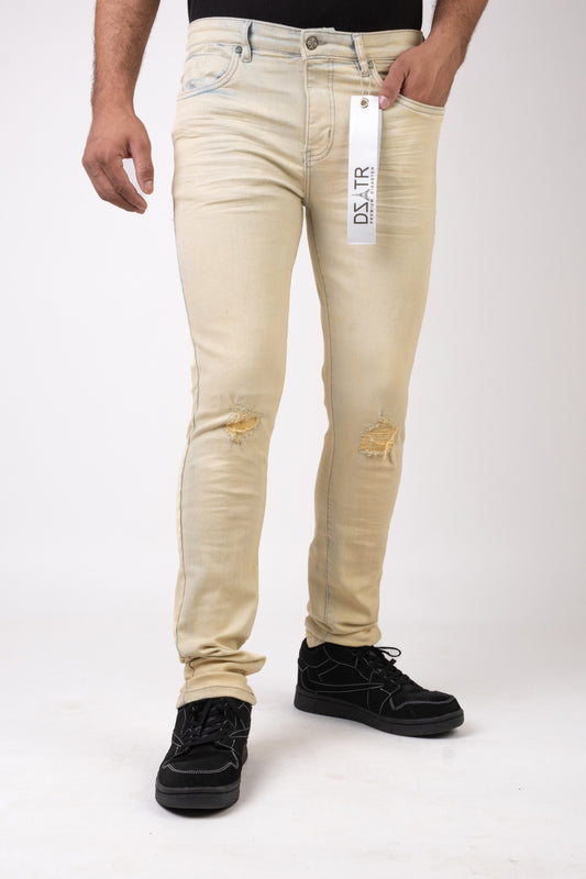 MENS SKINNY ULTRA STRETCH DENIM -ICE TINT DZTR -296