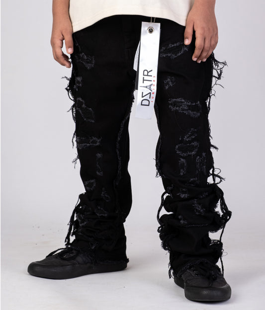 KIDS DENIM JET BLACK DZTR_K052