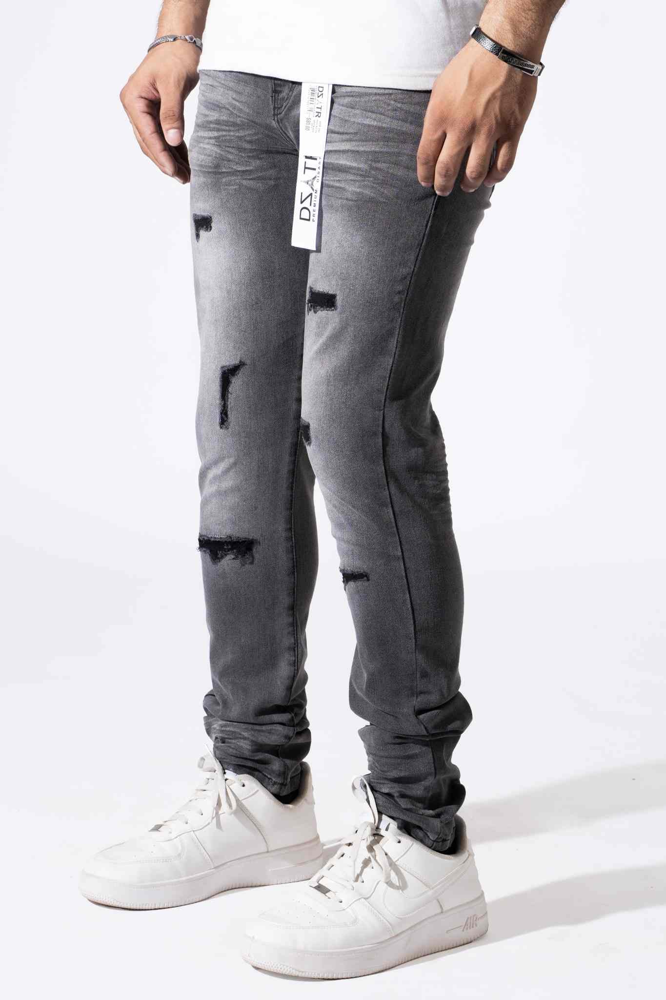 "Grey Black Rips" DZTR - 254