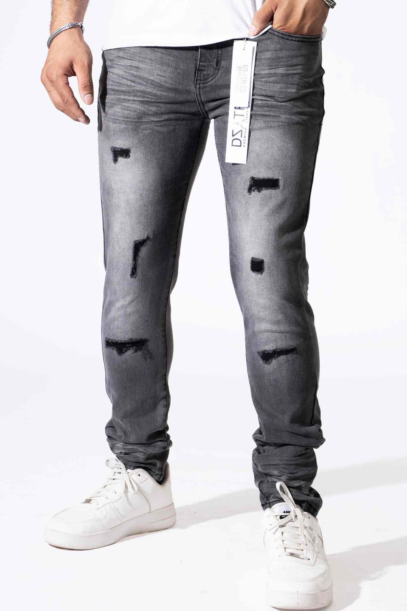 "Grey Black Rips" DZTR - 254
