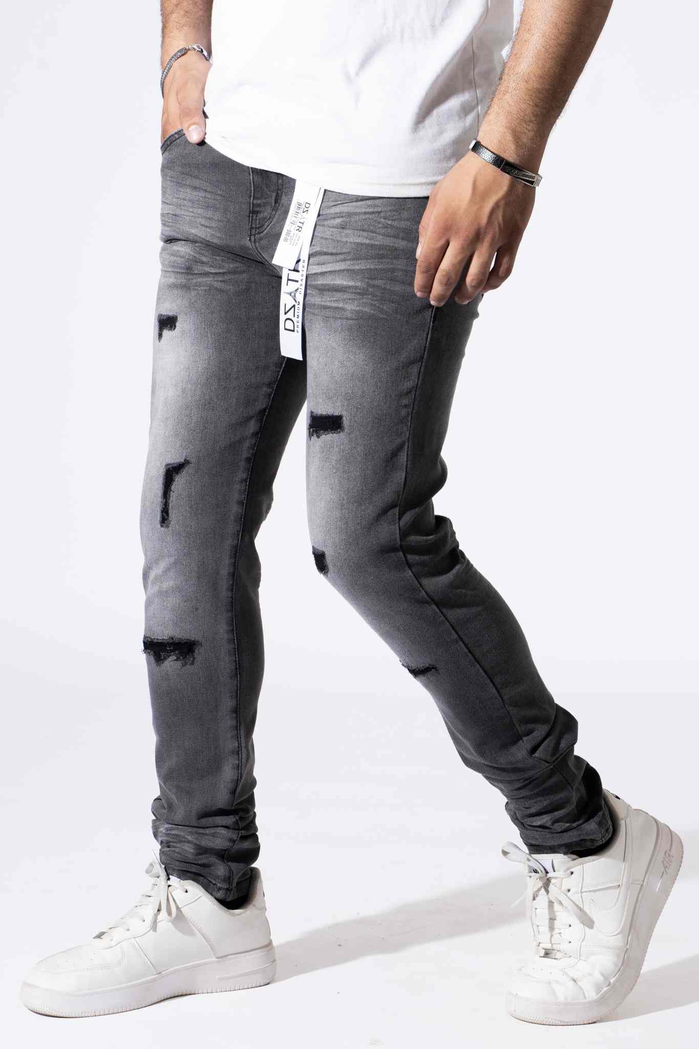 "Grey Black Rips" DZTR - 254