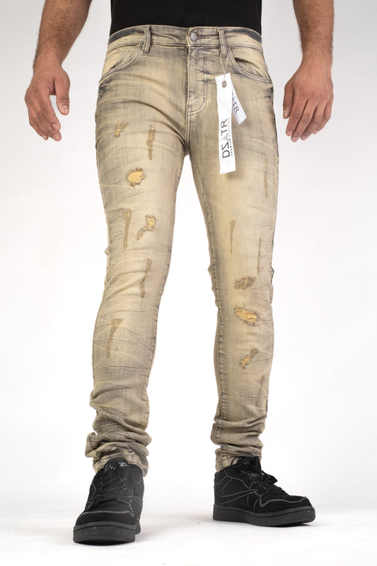 MENS CLASSIC ULTRA STRETCH DENIM - DIESEL GREY DZTR-436