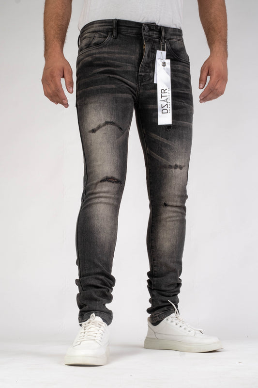 MENS CLASSIC ULTRA STRETCH DENIM - TINT BLACK DZTR-458