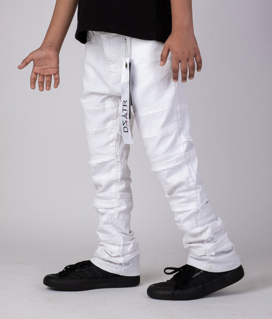 KIDS DENIM WHITE DZTR_K051