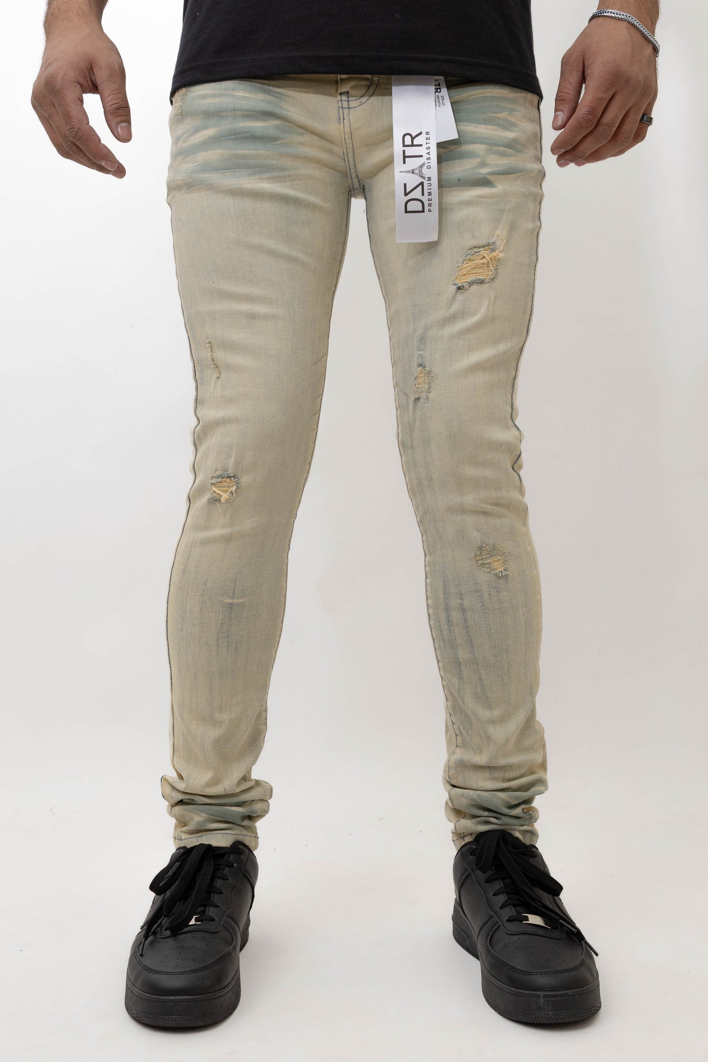 MENS CLASSIC ULTRA STRETCH DENIM - LEMON-440