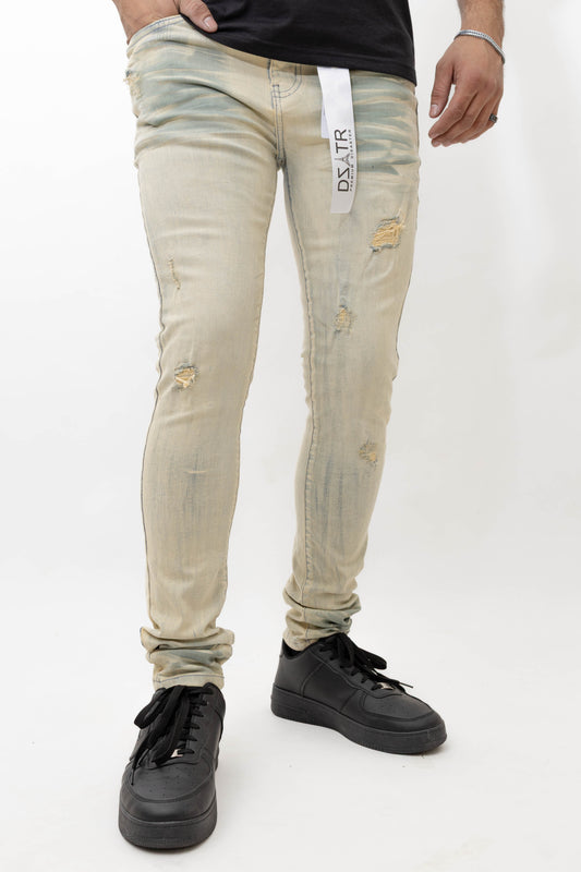 MENS CLASSIC ULTRA STRETCH DENIM - LEMON-440
