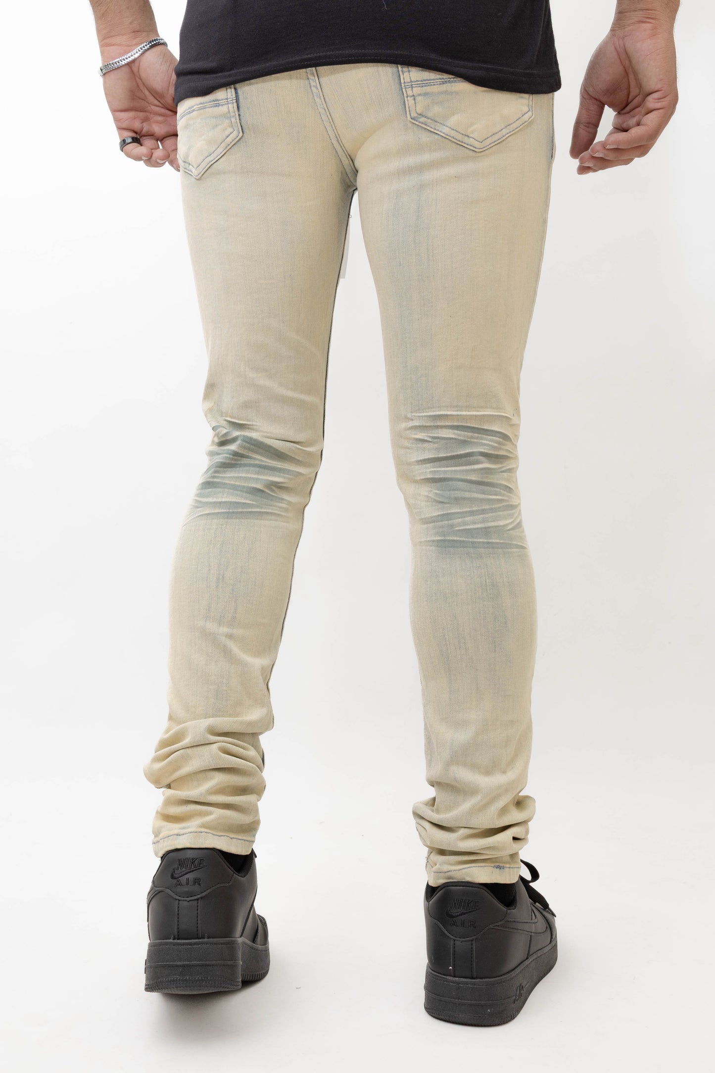 MENS CLASSIC ULTRA STRETCH DENIM - LEMON-440