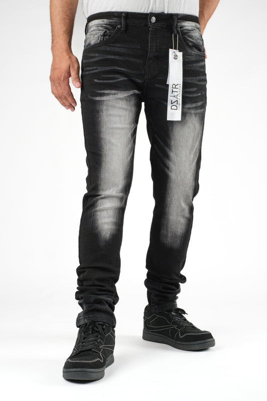 MENS CLASSIC ULTRA STRETCH DENIM - CHEVRON WASH DZTR-426