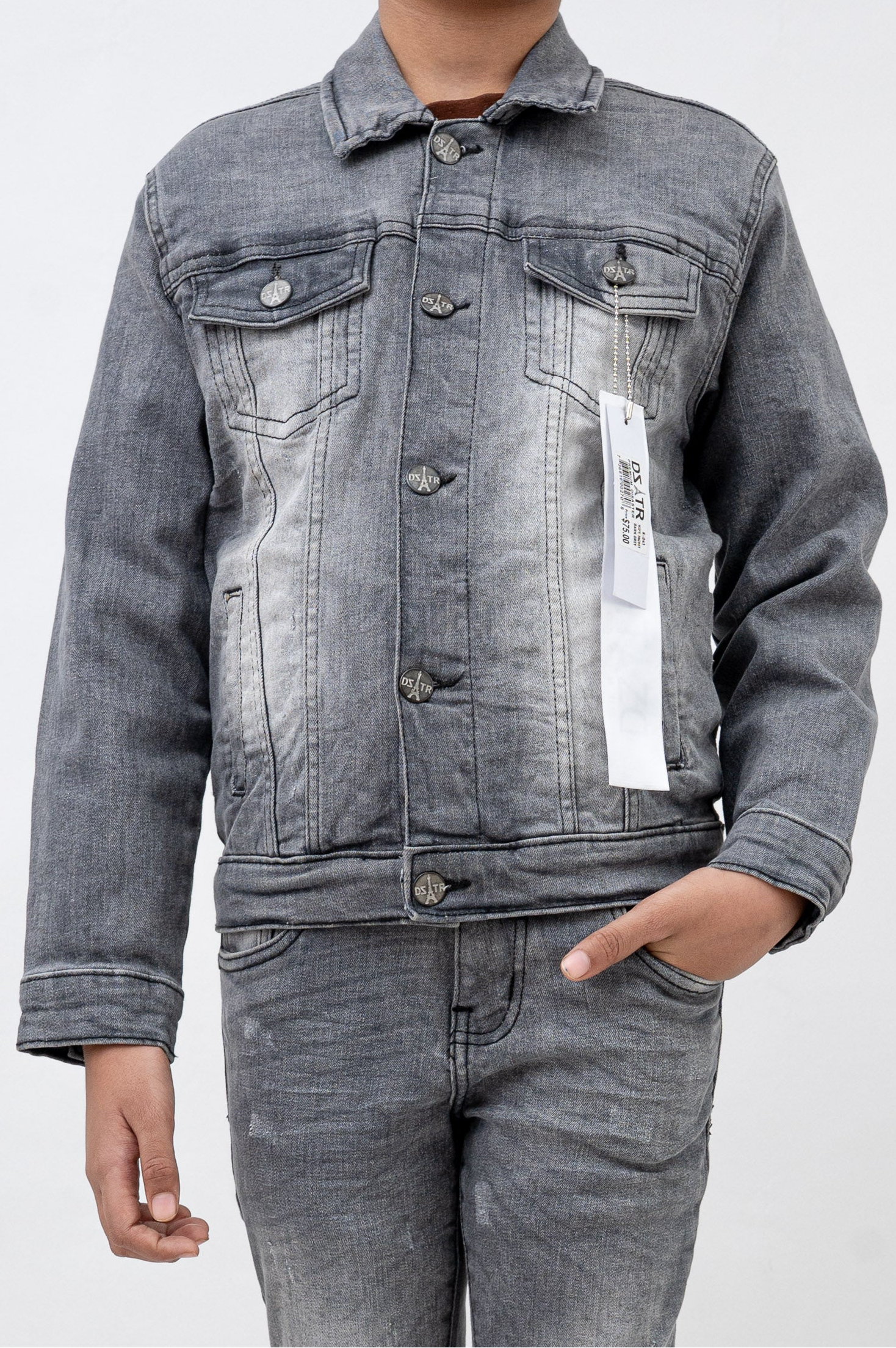 KIDS JACKET "DARK GREY"