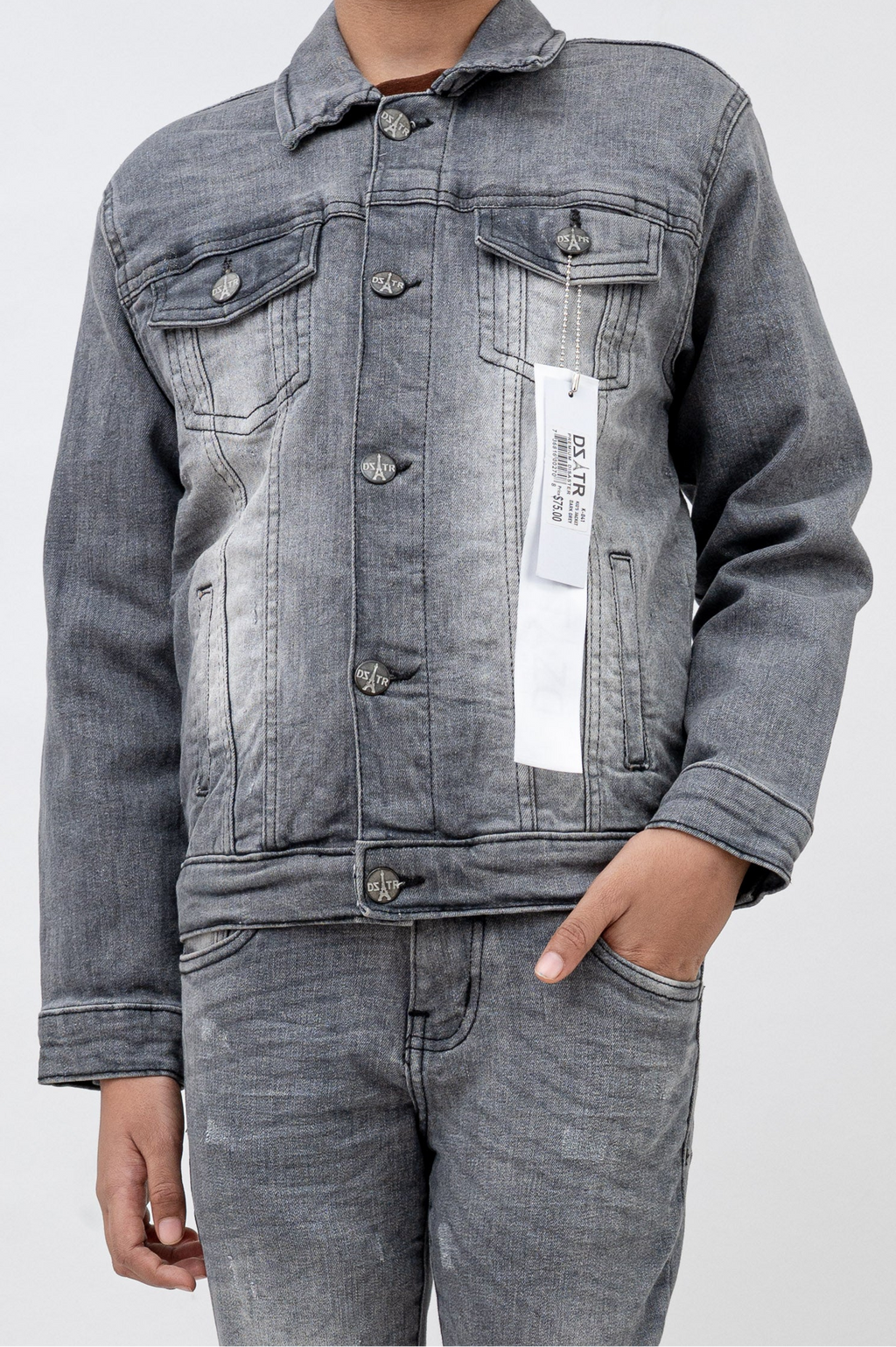 KIDS JACKET "DARK GREY"