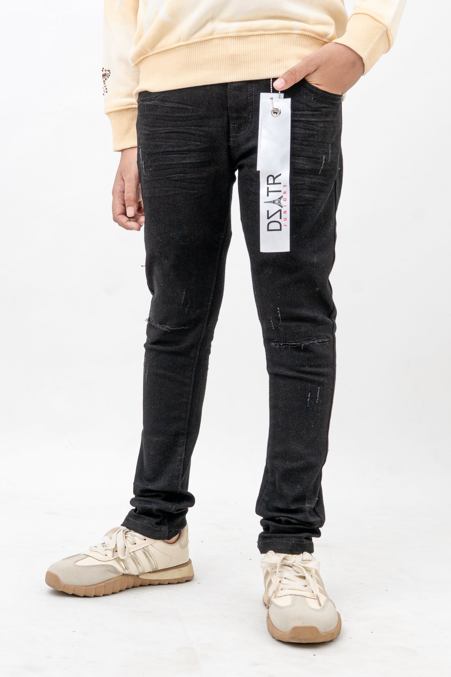 KIDS DENIM BLACK DZTR K-005