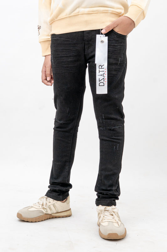 KIDS DENIM BLACK DZTR K-005