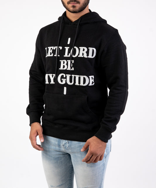 MEN HOODIE-LET LORD BE MY GUIDE
