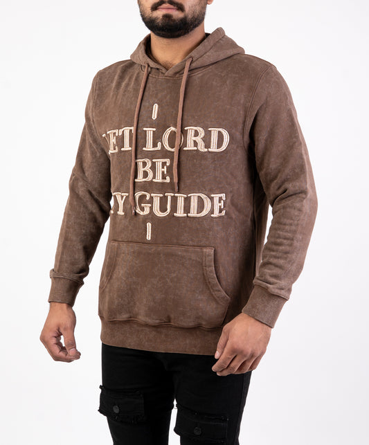 MEN HOODIE-LET LORD BE MY GUIDE